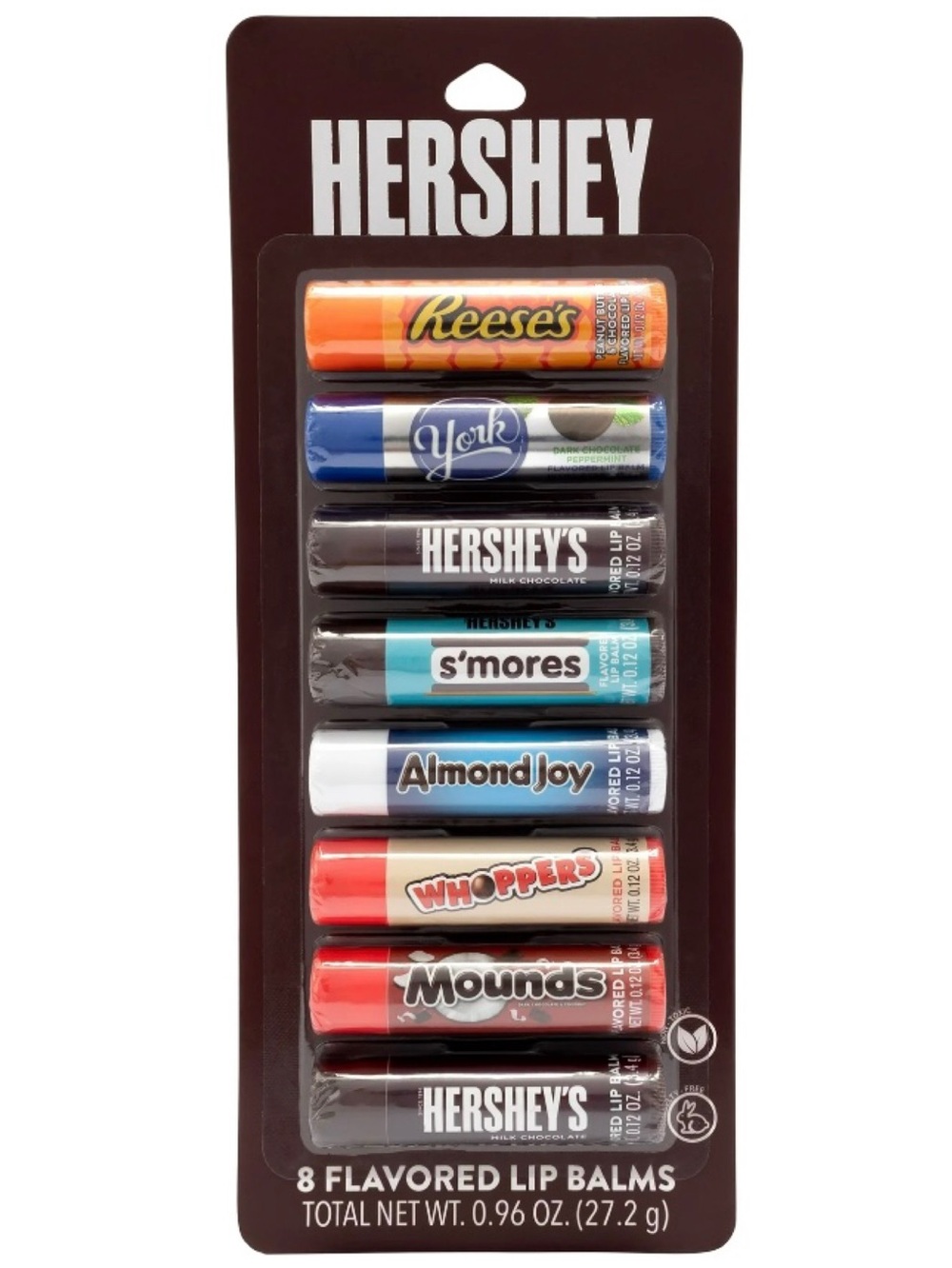 Hershey Lip Balms, 8 Pack (NWT)